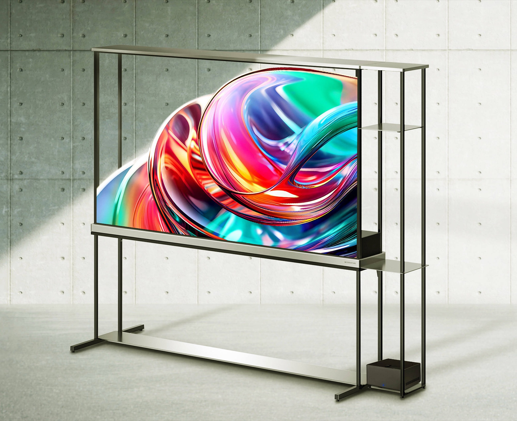 Transparenter Smart Tv Startet In Deutschland Lg Signature Oled T Wird