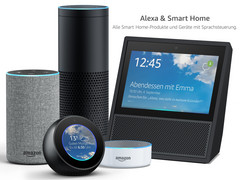 Zentrale Anlaufstelle für Echo und Alexa kompatible Geräte: Amazon Smart Home Shop.