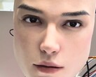 Der Roboterkopf Origin M1 von AheadForm zeigt nahezu menschliche Mimik. (Bildquelle: AheadForm via YouTube)