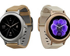 Die LG Watch Style mit Android Wear 2.0 in den Farben Silber und Rose Gold.