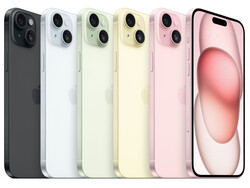 Alle Farben des Apple iPhone 15 Plus (Bild: Apple)