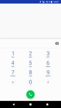 Telefonie-App des Google Pixel 2