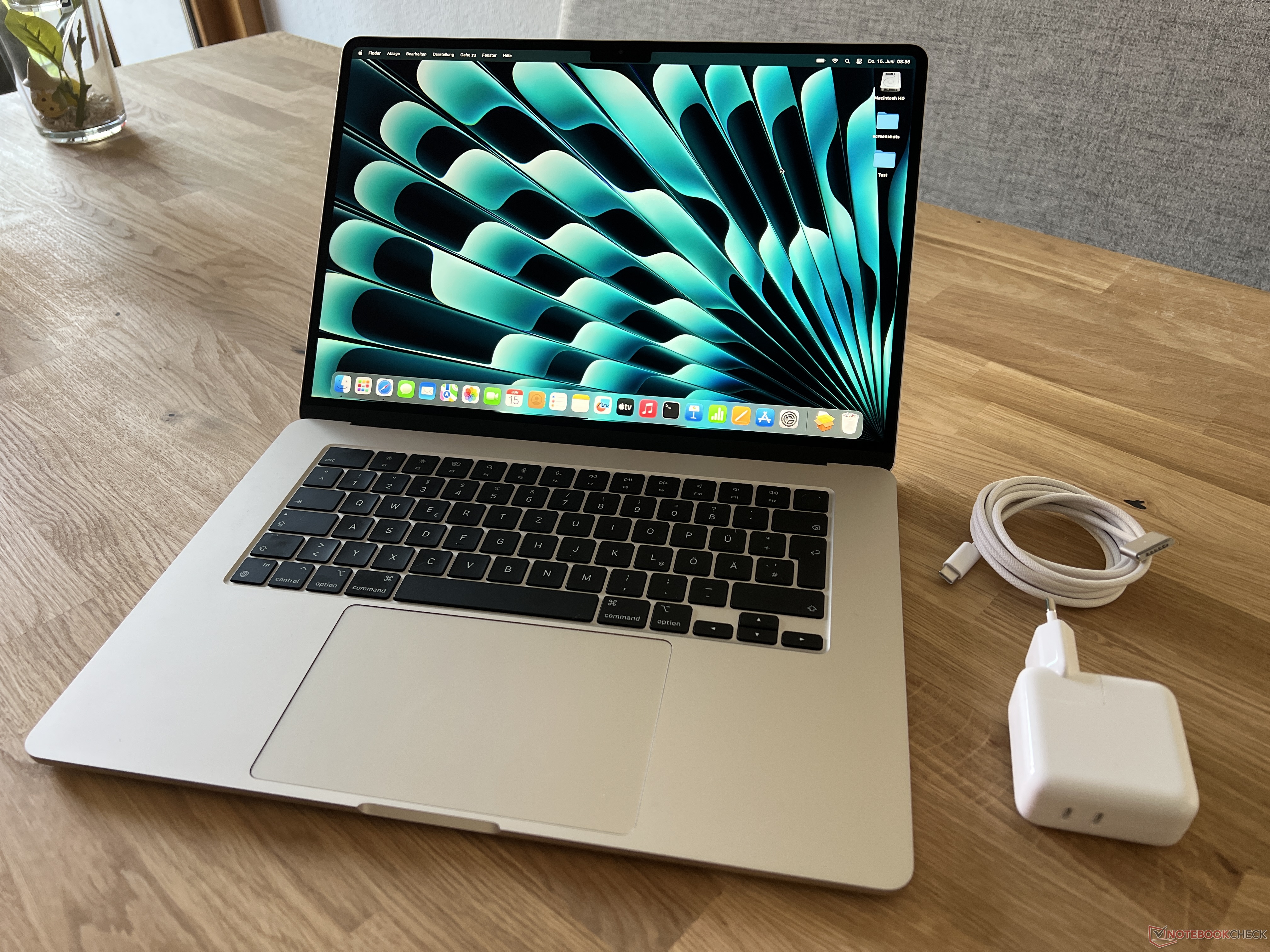 Apple MacBook Air Notebookcheck.com 2023 Test 15 15 - Zoll Alltags-MacBook M2 jetzt - im in Das Tests