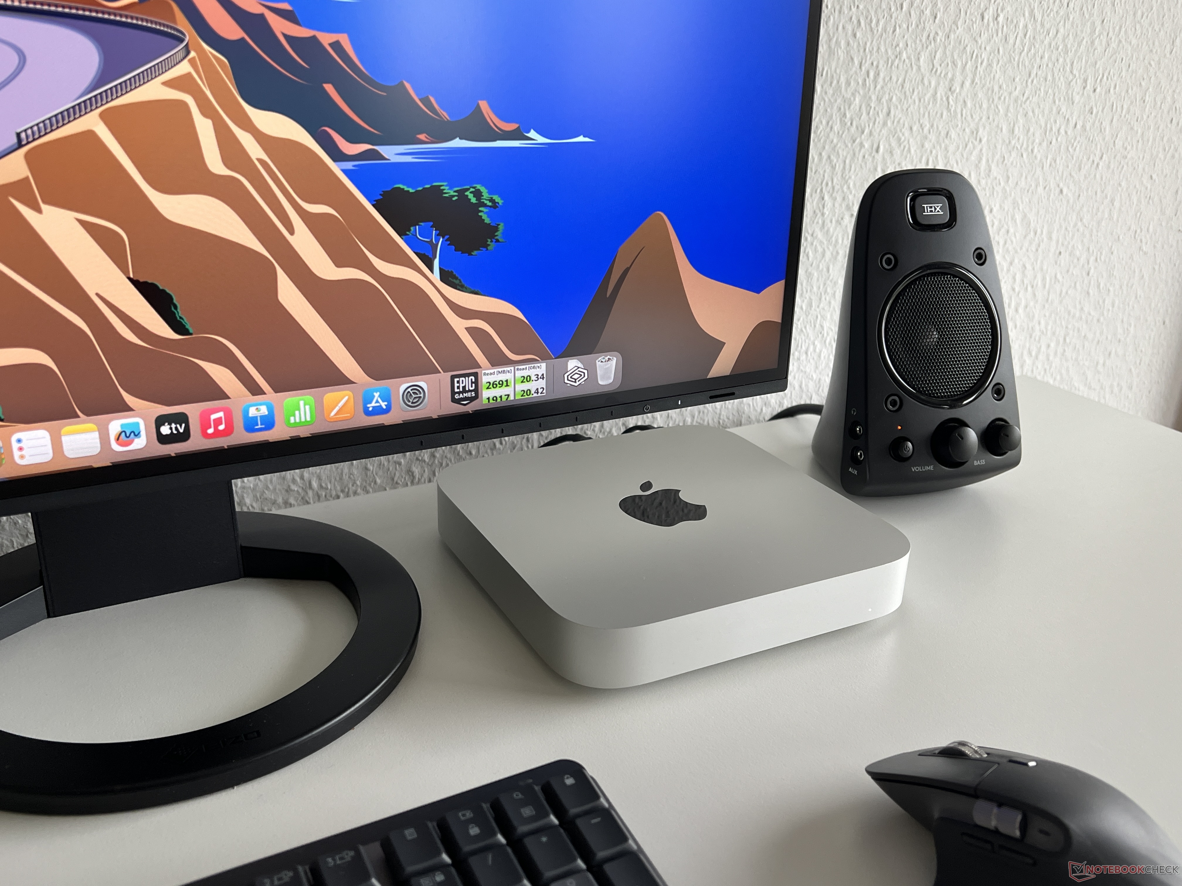 Apple Mac Mini Desktop kann im M2 seine im - - Leistung M2 Test Der Apple 2023 entfalten Tests volle Notebookcheck.com