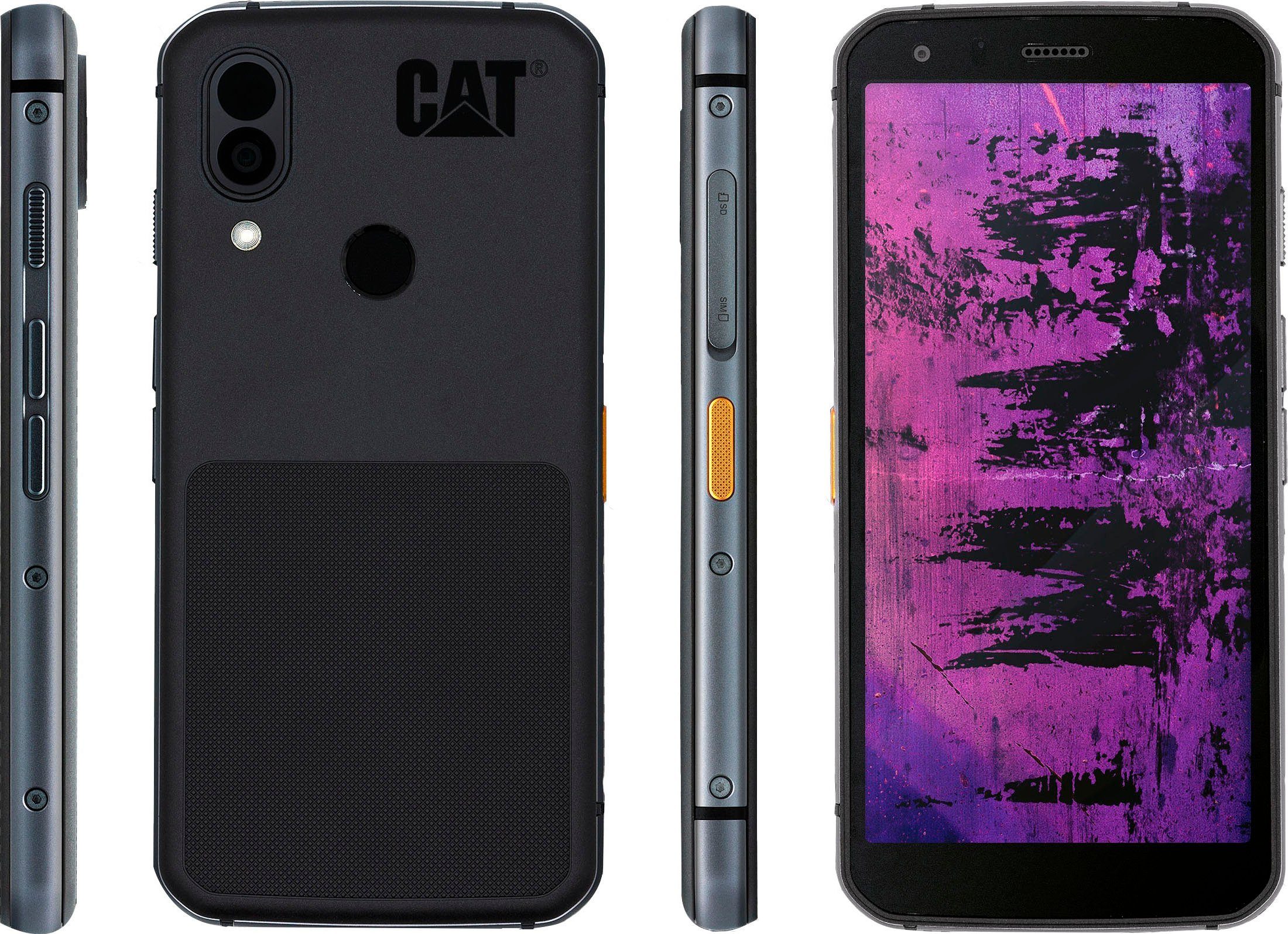 CAT S75 128 GB Schwarz Dual SIM 128 Schwarz Ja Outdoor Smartphone