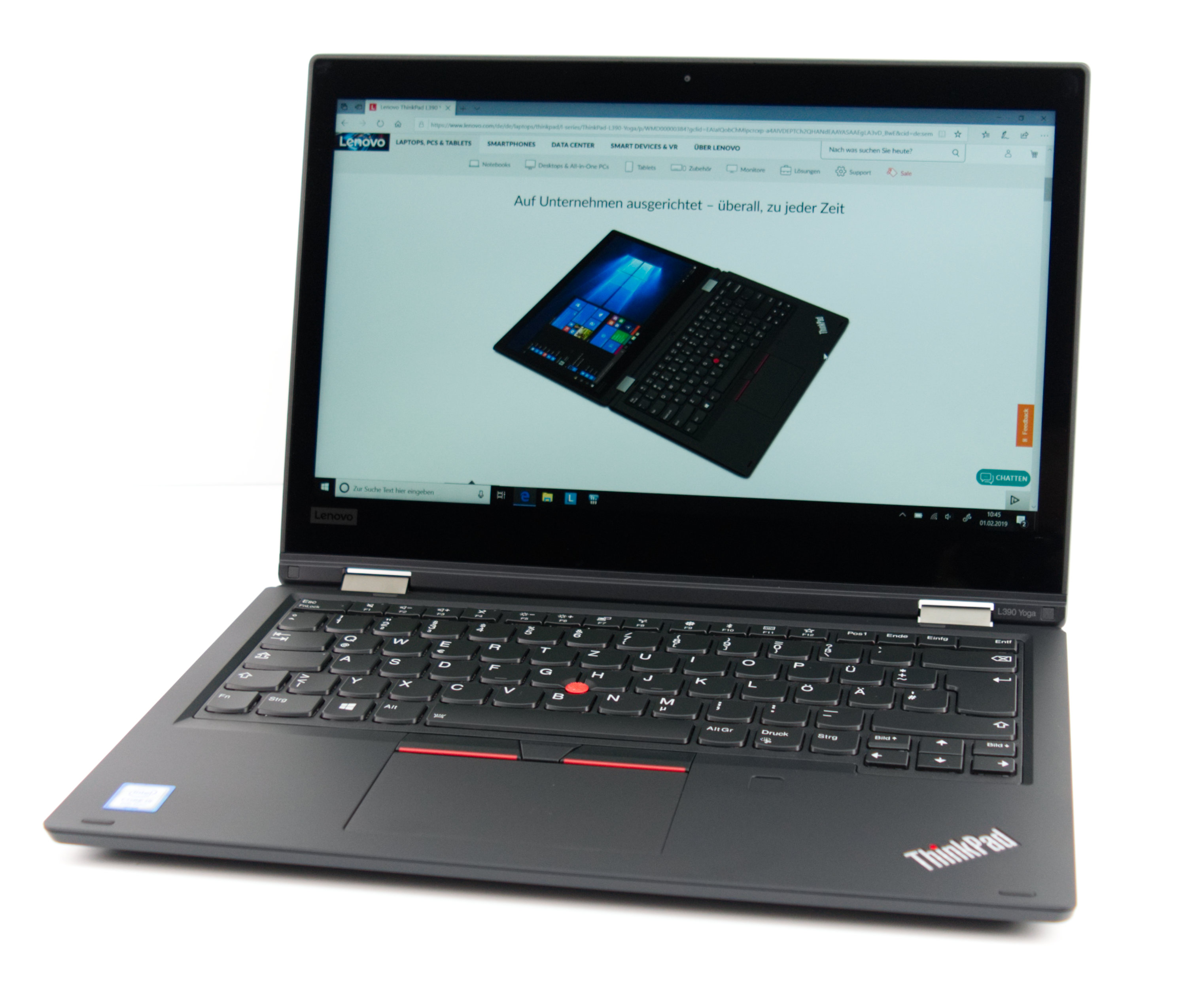 Test Lenovo ThinkPad L390 Yoga (i5-8265U, 256 GB, FHD) Convertible -  Notebookcheck.com Tests