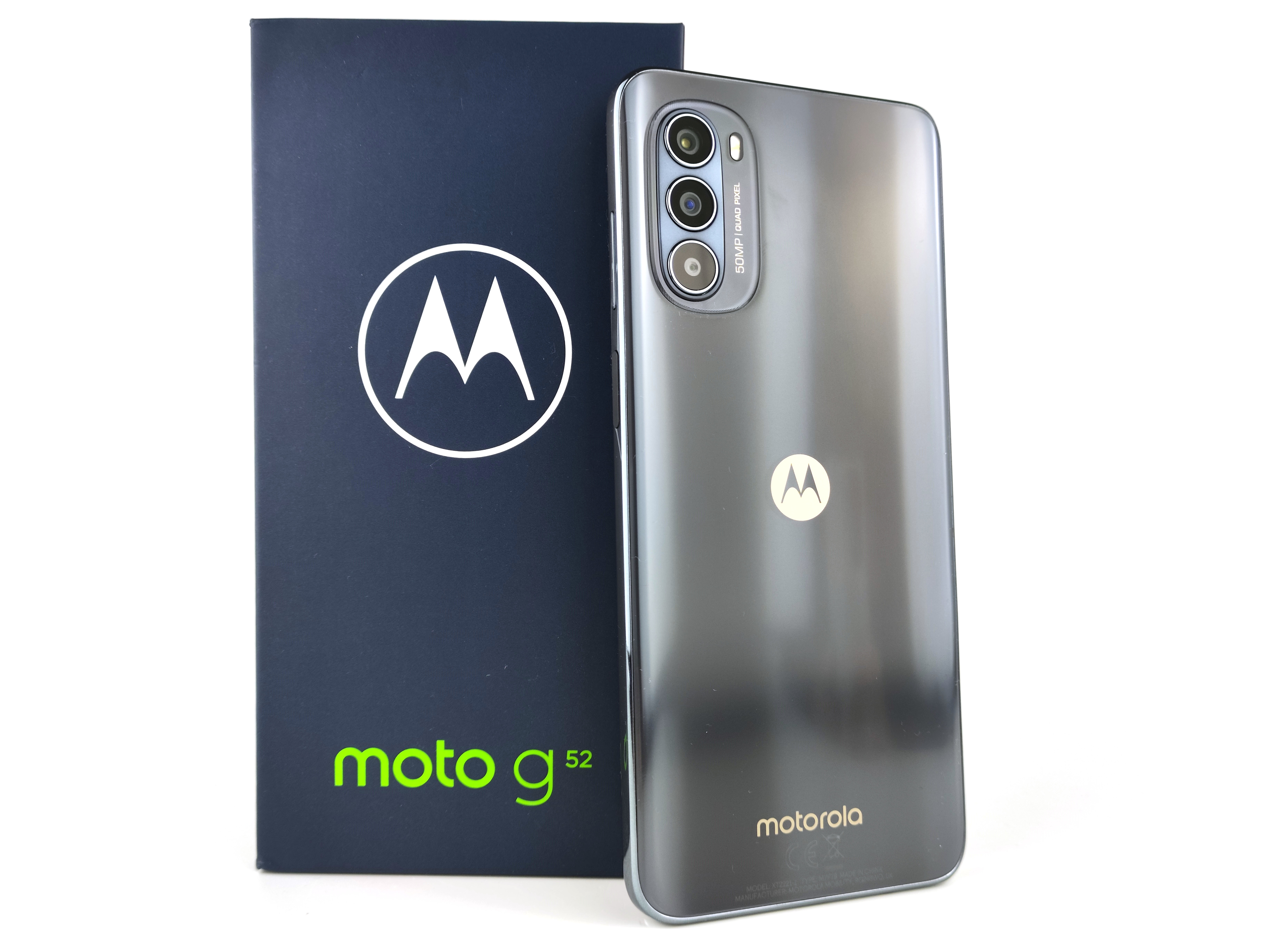 Test Motorola Tests - Notebookcheck.com G52 Moto MP Smartphone und 50 Preiswertes - 90-Hz-OLED-Handy mit Stereo-Sound