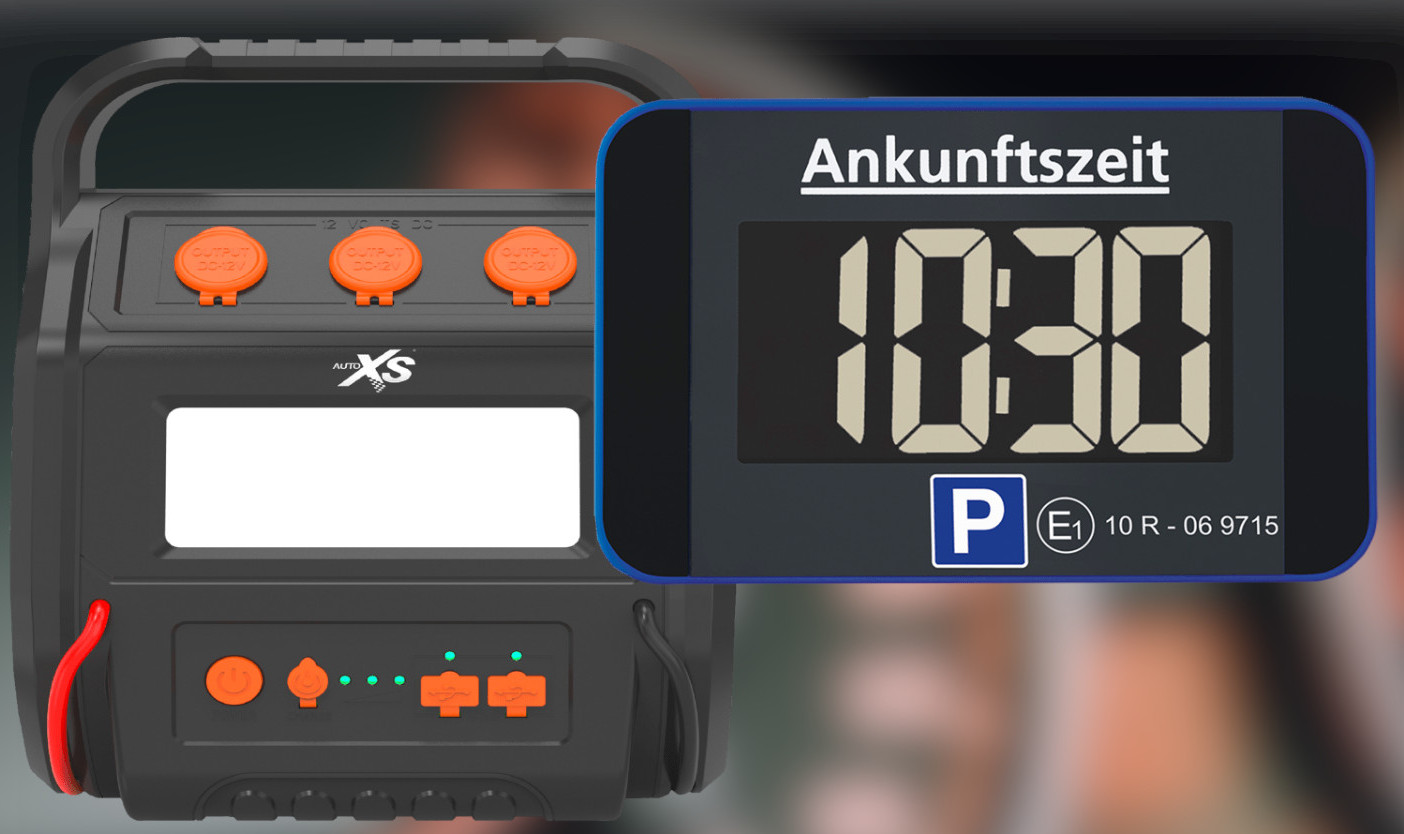 AUTO XS - Automatische Parkscheibe-Digitale Parkuhr mit STVO in  Schleswig-Holstein - Leck