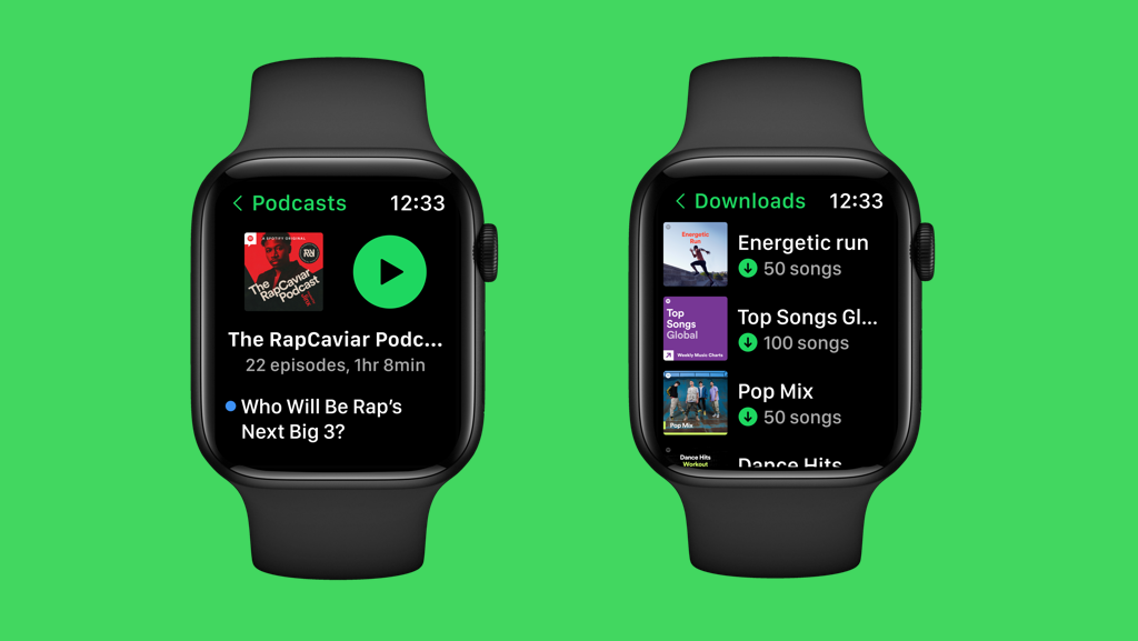 Die Apple Watch Erh lt Eine Rundum Verbesserte Spotify App 