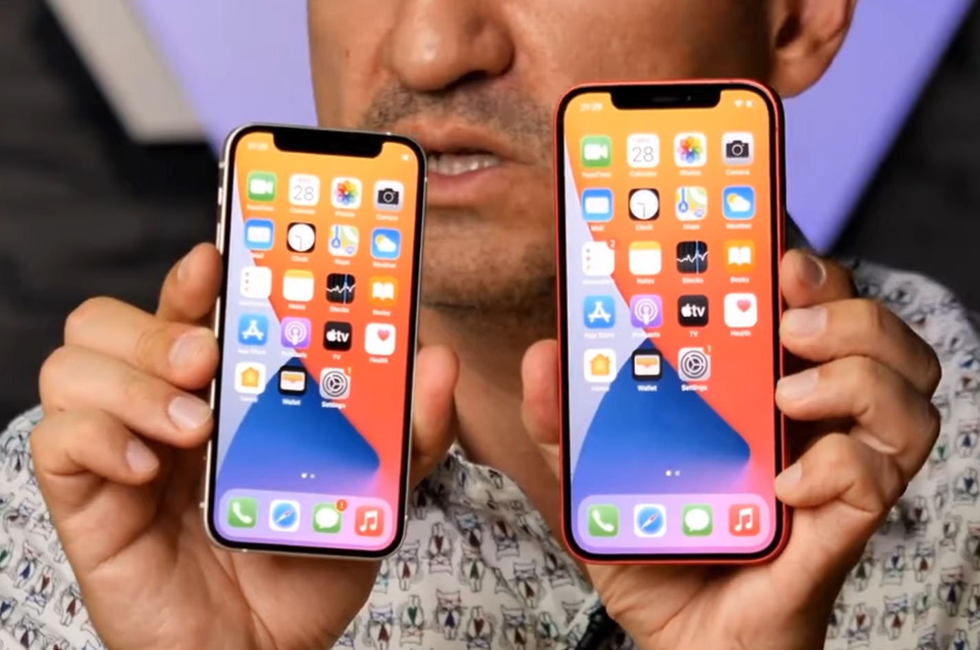 Apple iPhone 15 (Plus) und Apple iPhone 12 (mini) im Vergleich