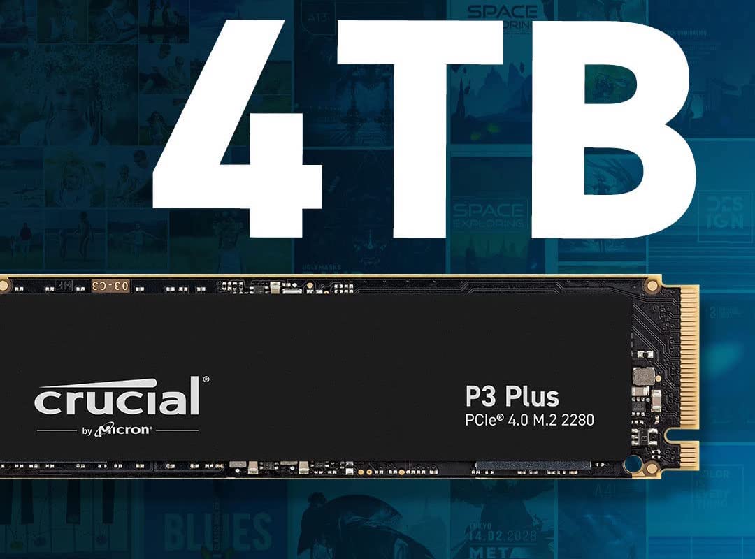 Crucial P3 Plus im Test: Ist das die günstigste PCIe-4.0-SSD