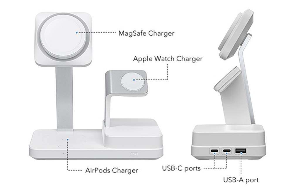 World's 1st Apple-Certified 6-in-1 MagSafe Charger with GaN by ESR —  Kickstarter