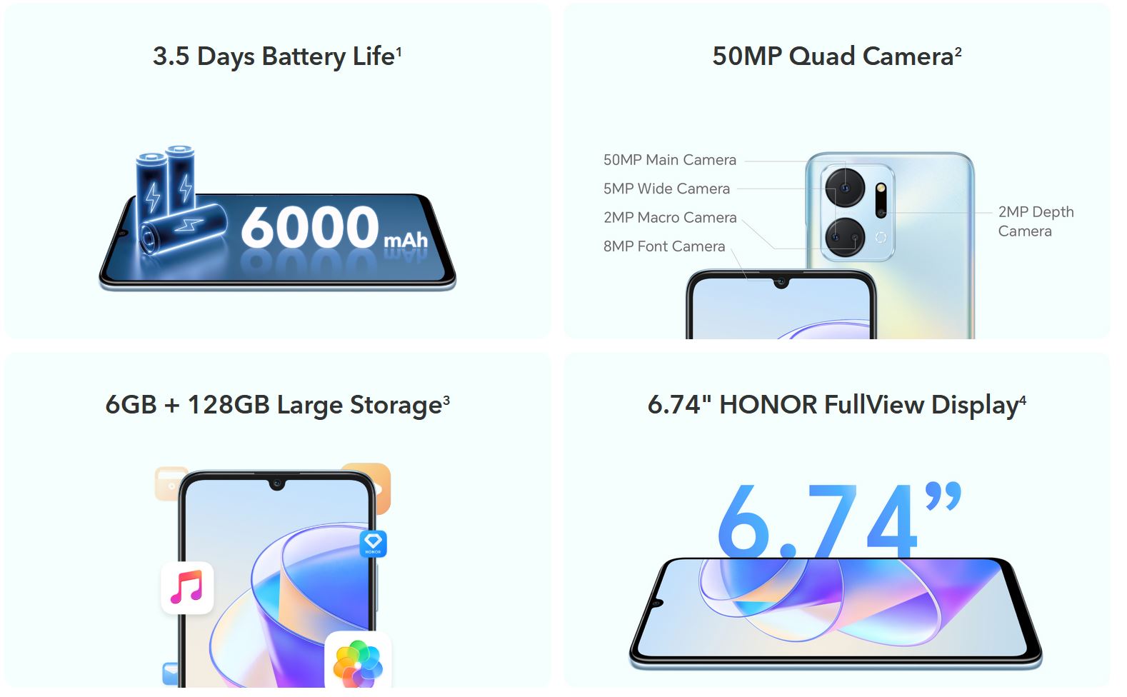 Honor x8 карта памяти куда