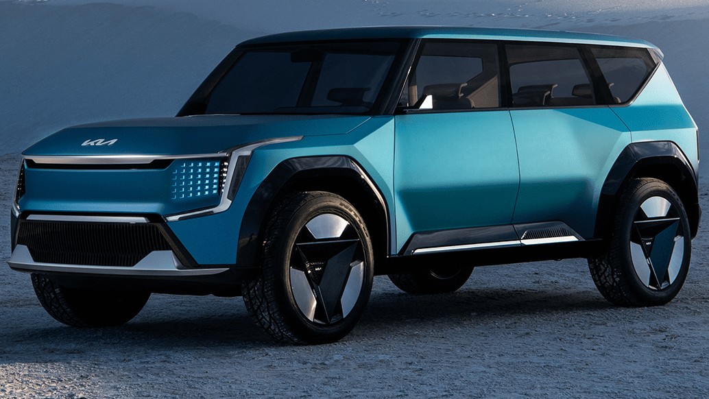 Elektromobilität: KIA Concept EV9 zeigt klotzigen Elektro-SUV mit