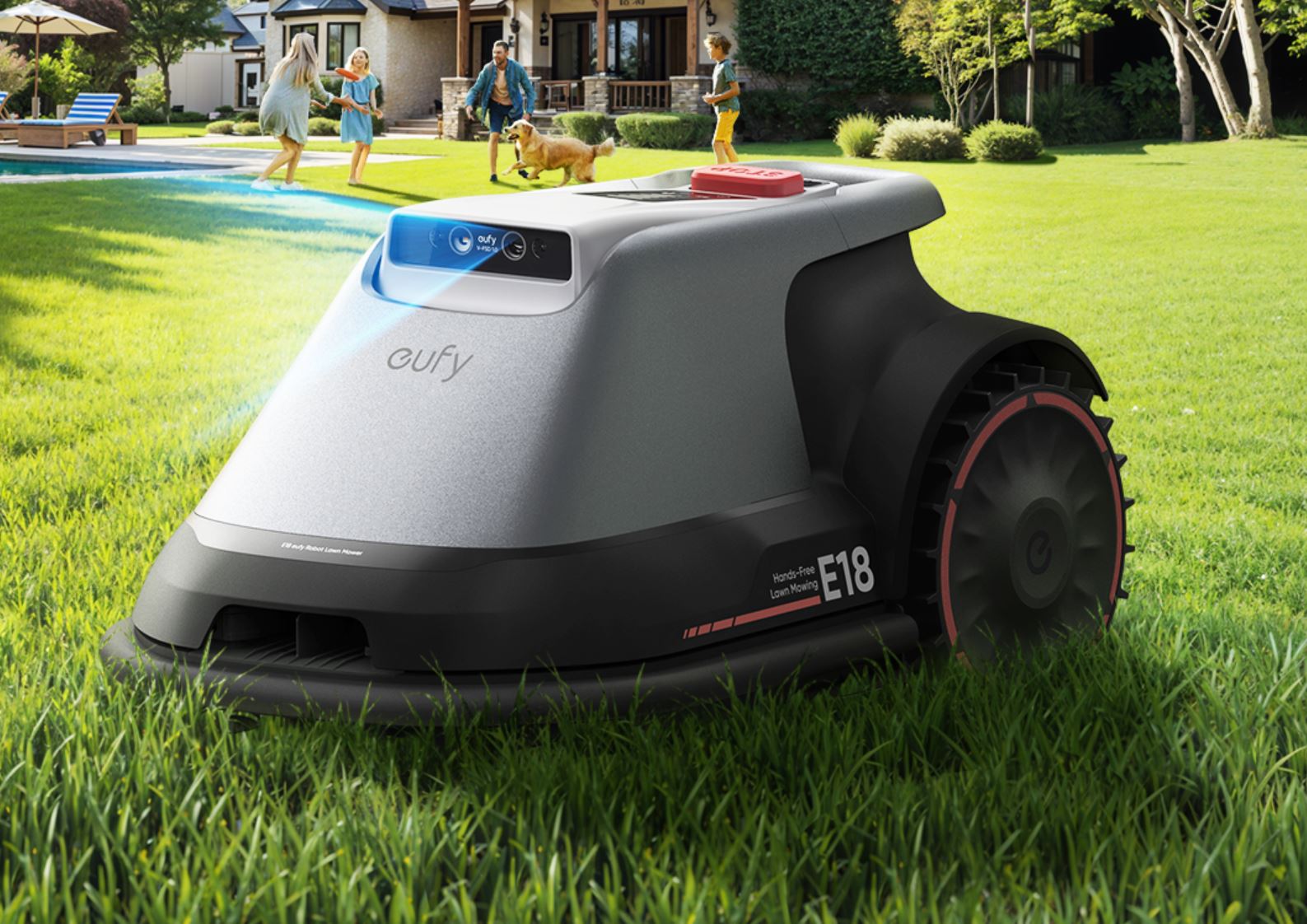 Eufy E18: Ankers neuer Mähroboter ohne Begrenzungsdraht zeigt sich vor dem Start zur Gartensaison 2025