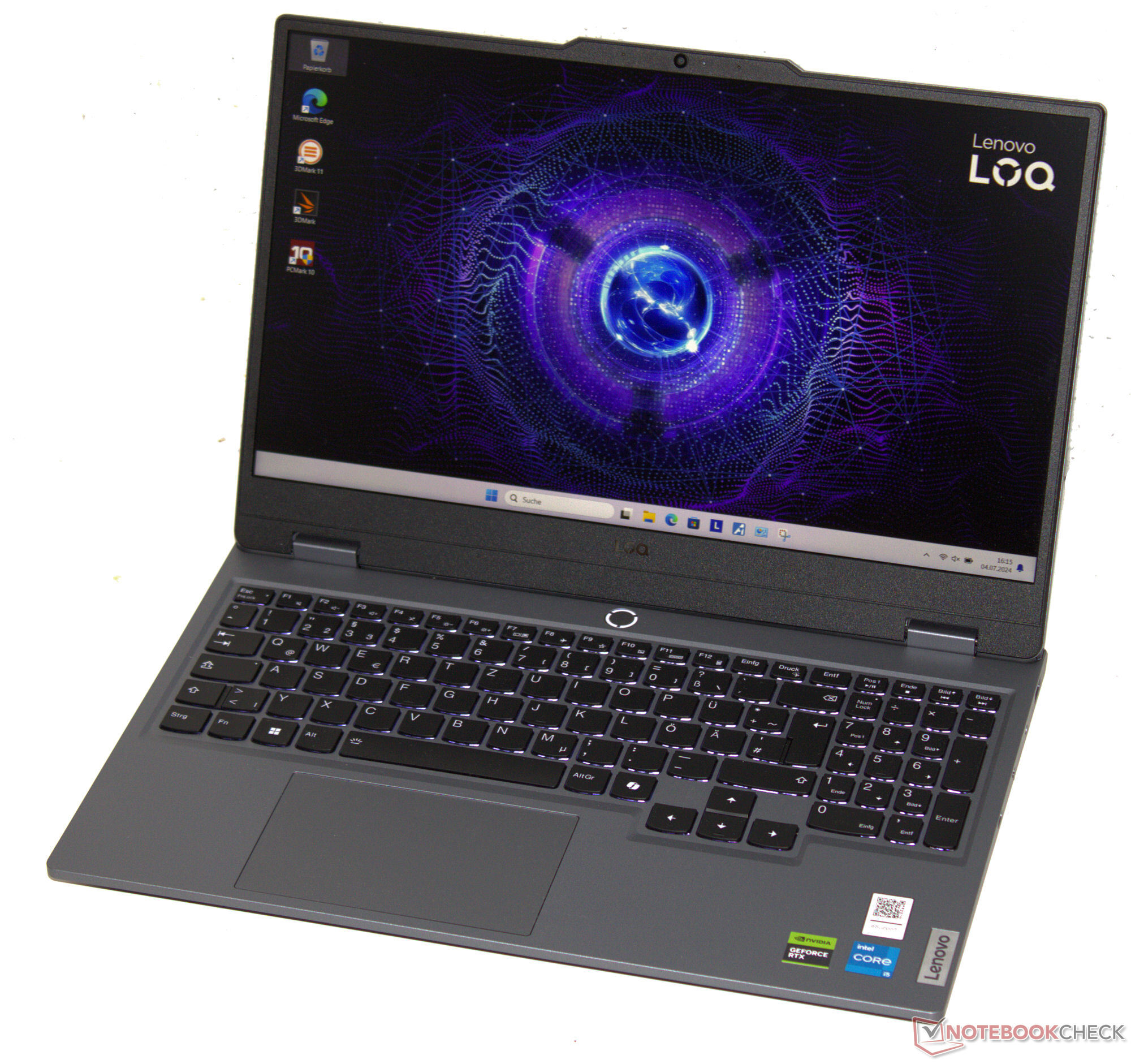 Günstigster RTX-4060-Gaming-Laptop: Lenovo LOQ 15 mit gutem Display und hoher Graphics-Power im Cyberport-Deal