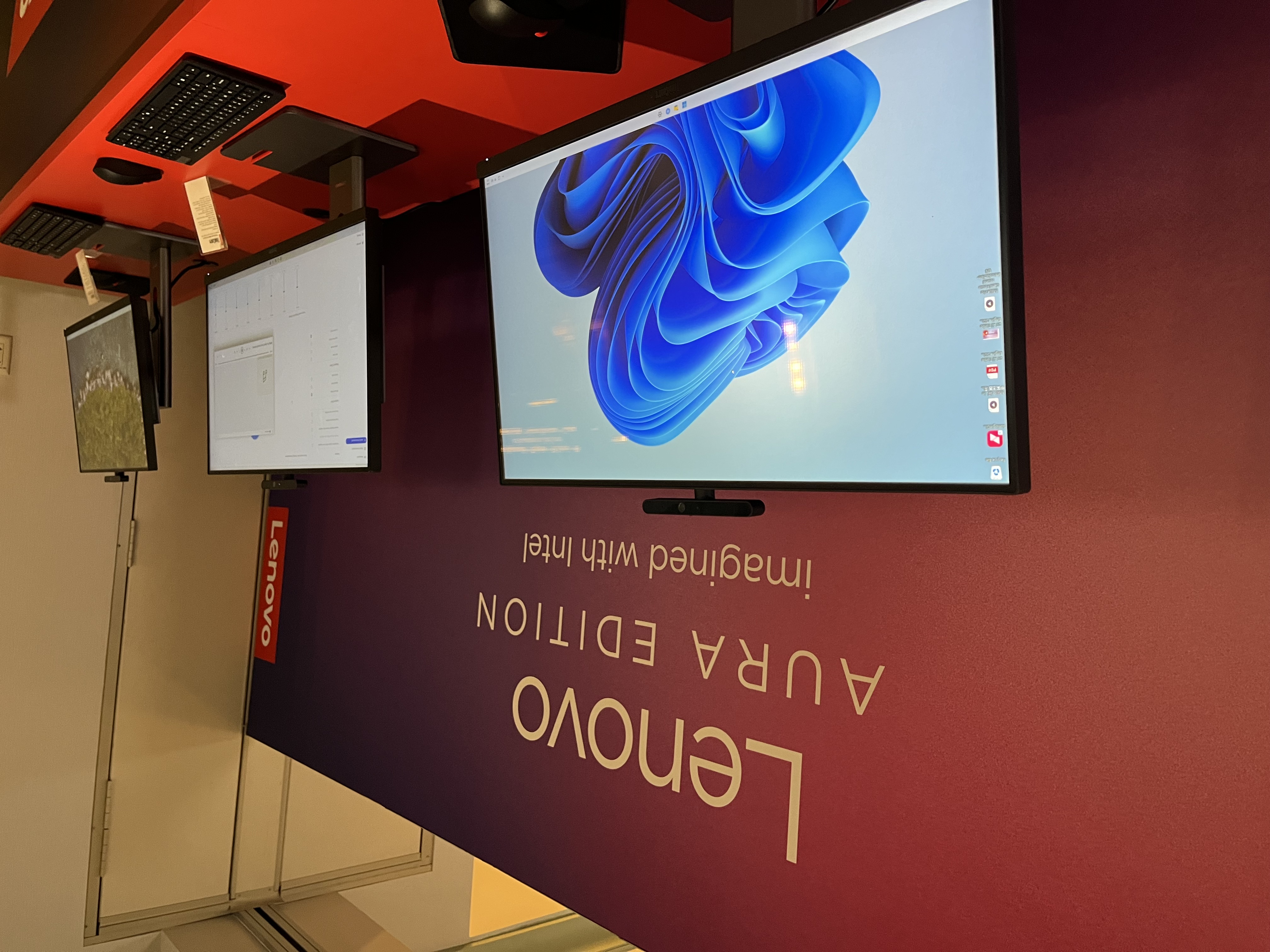 Thinkcentre mit Focus Sound: Wir halten ein Ohr auf Lenovos vibrierendes Display mit gut 20 Metern Reichweite