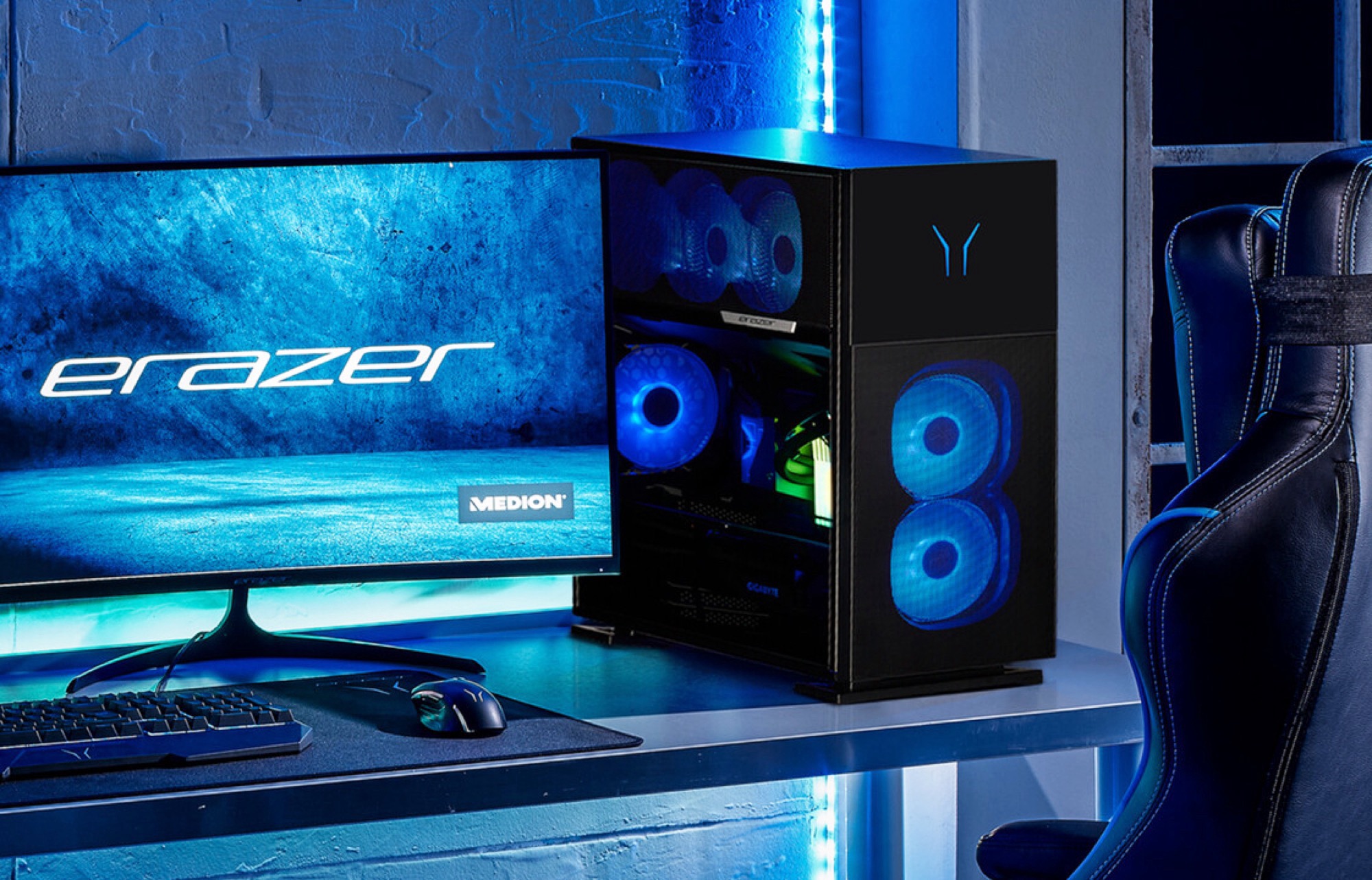 Medion Erazer X20 und X30 Gaming-Tower starten mit Nvidia GeForce RTX 5000, aber zu enorm hohen Preisen