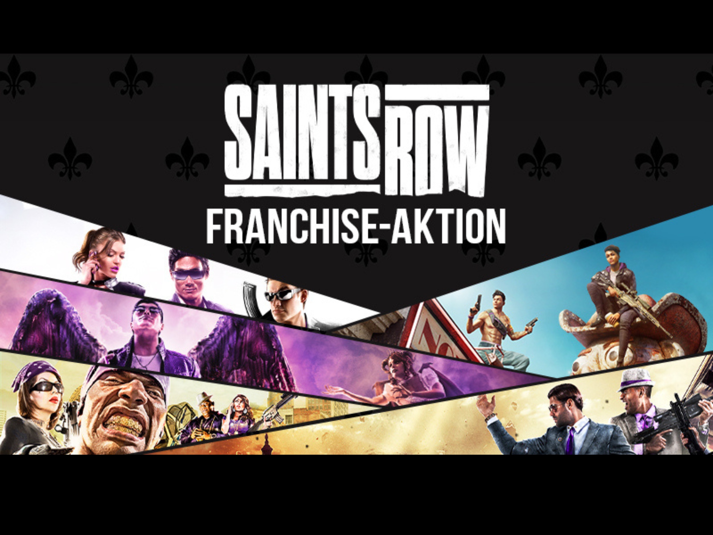 Saint Row Franchise Aktion auf Steam Bis zu 84 Prozent Rabatt auf