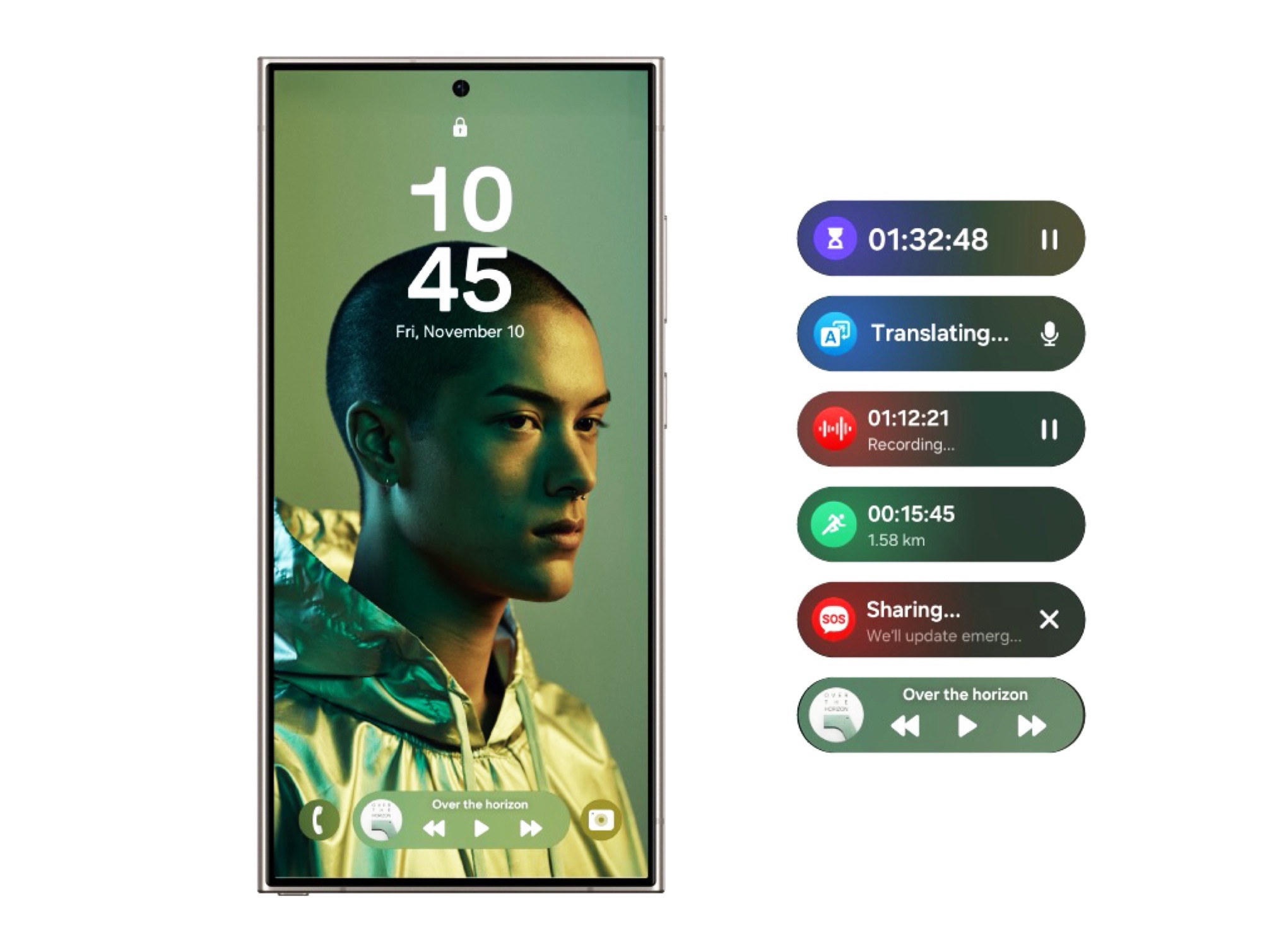 One UI 7: Samsung bestätigt Launch mit Galaxy S25, Kritiker loben neuen Sperrbildschirm mit Now Bar