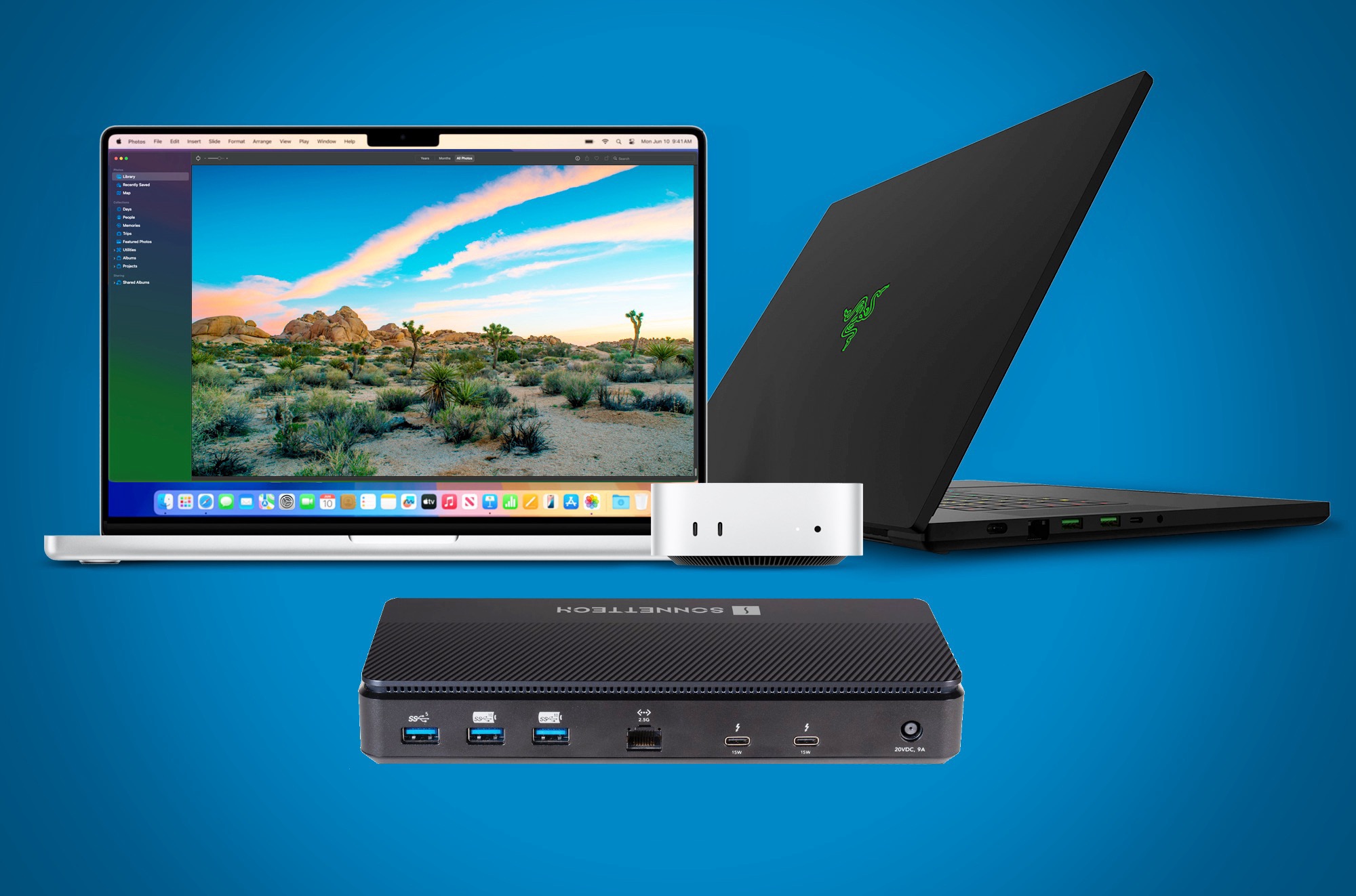 Thunderbolt 5 Dock mit 6,1 GB/s SSD und 140 Watt Power Delivery: Sonnet enthüllt Echo 13