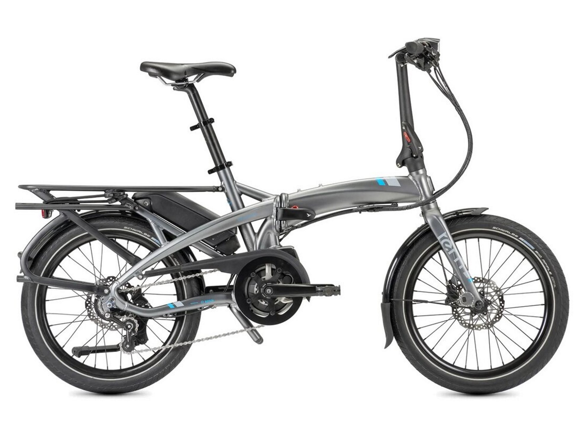 Tern Vektron P7i: Faltbares E-Bike kommt mit Mittelmotor und kann sogar einen Kindersitz aufnehmen