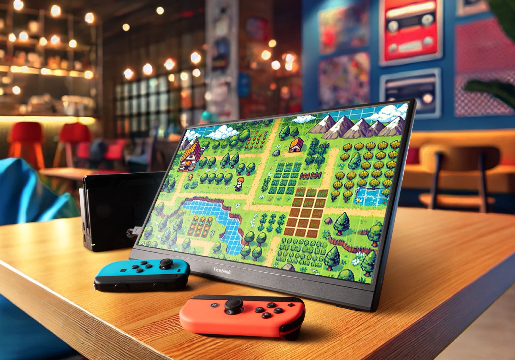 Mobiler 144 Hz Monitor für Nintendo Switch 2, Smartphone und Co.: ViewSonic VX1654 bietet 16 Zoll Panel und USB-C