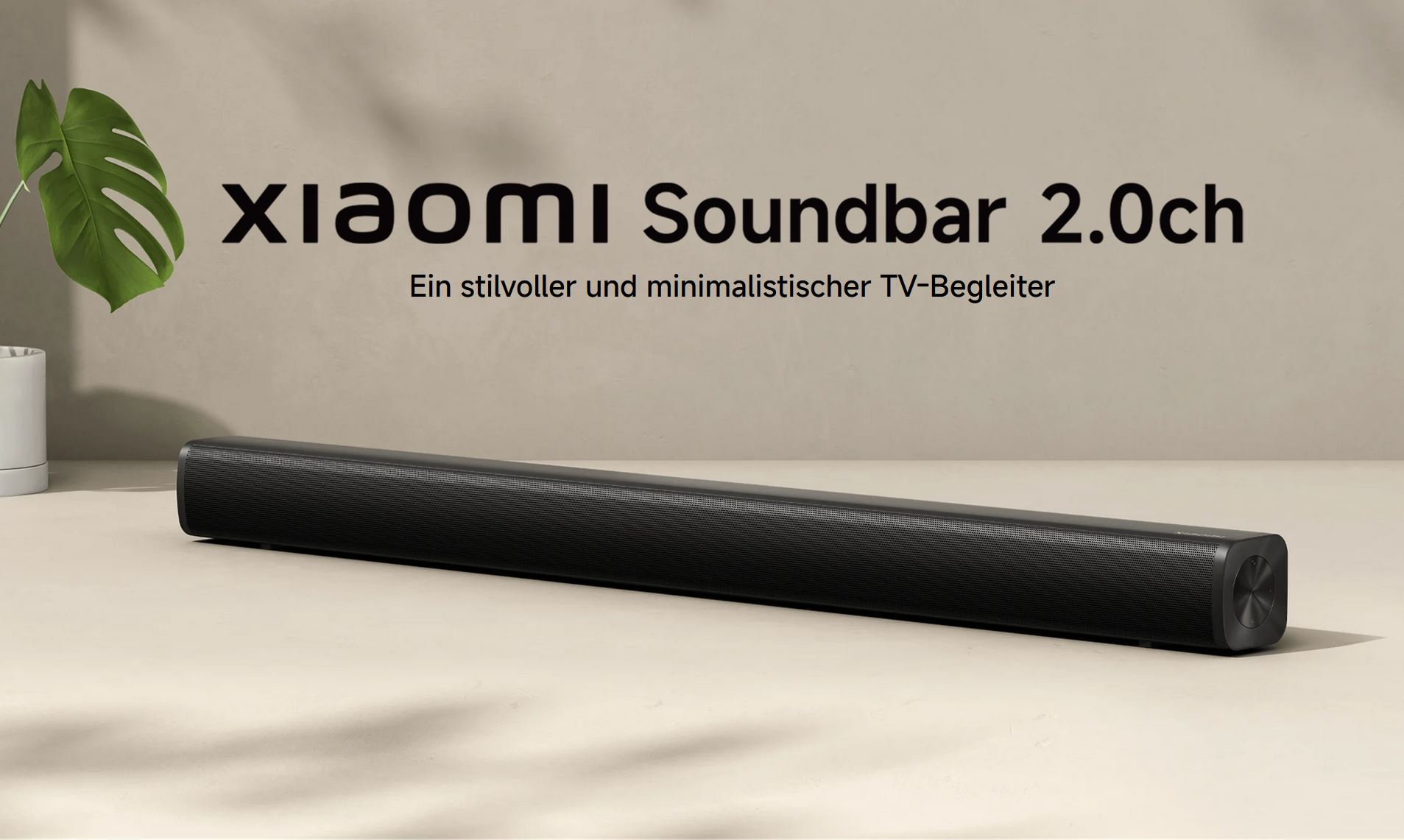 Xiaomi: Soundbar mit mehreren Anschlüssen sowie Bluetooth 5.3 zum kleinen Preis in Verkauf gestartet