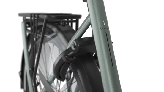 Auch ein Rahmenschloss ist vorhanden (Bildquelle: Gazelle)