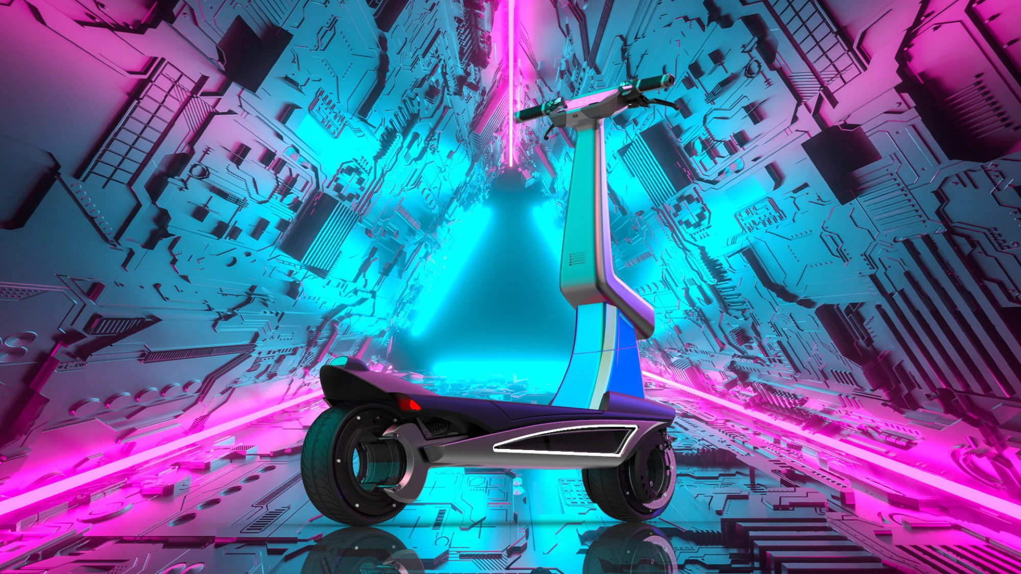 Gaming-E-Scooter mit Snapdragon, 5G und Lasertag: Ekruzer #1 soll AR-Gaming auf die Straße bringen