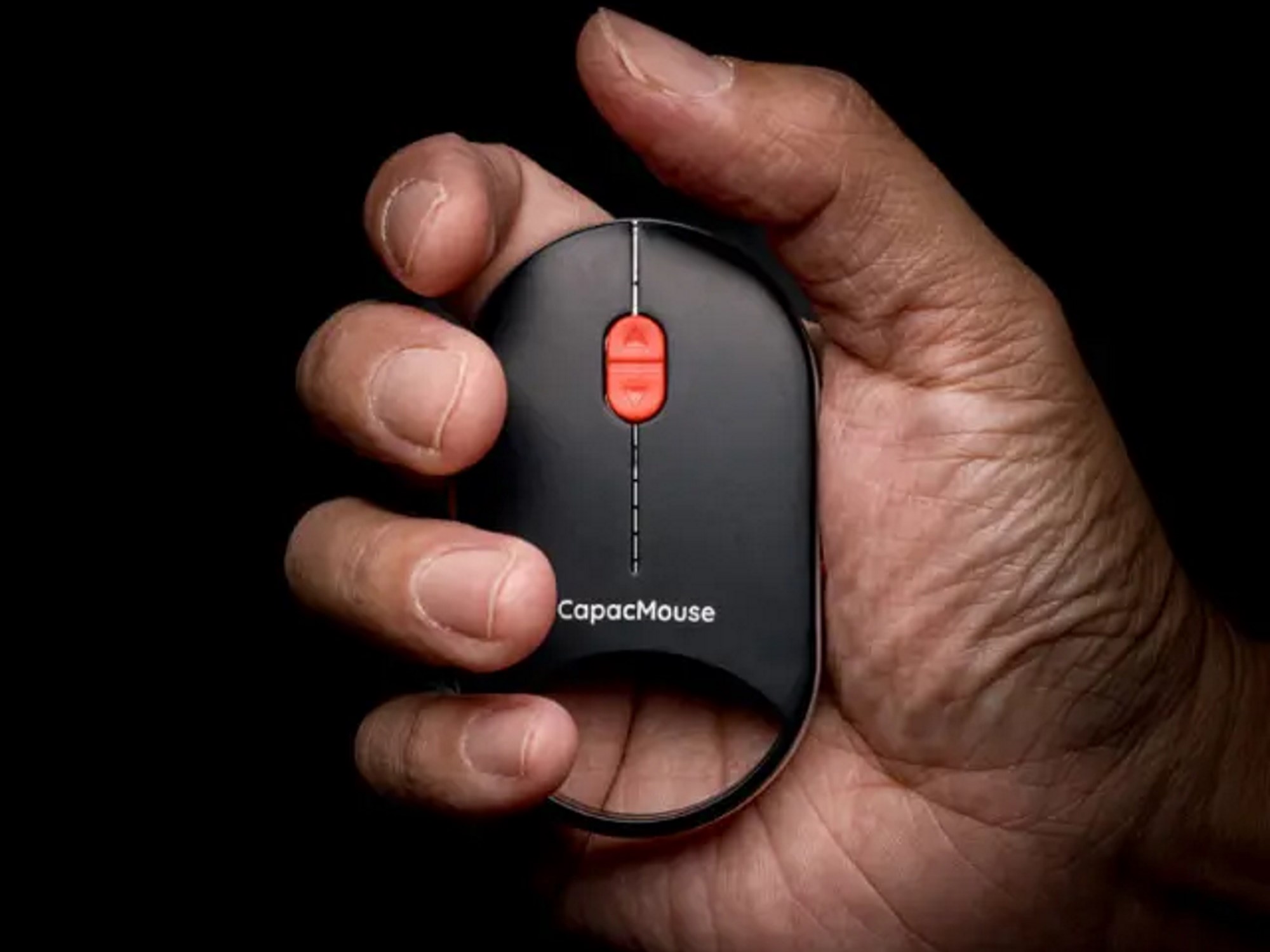 CapacMouse Pro: Extrem kompakte Maus passt an den Schlüsselbund, unterstützt Verbindung mit verschiedenen Geräten