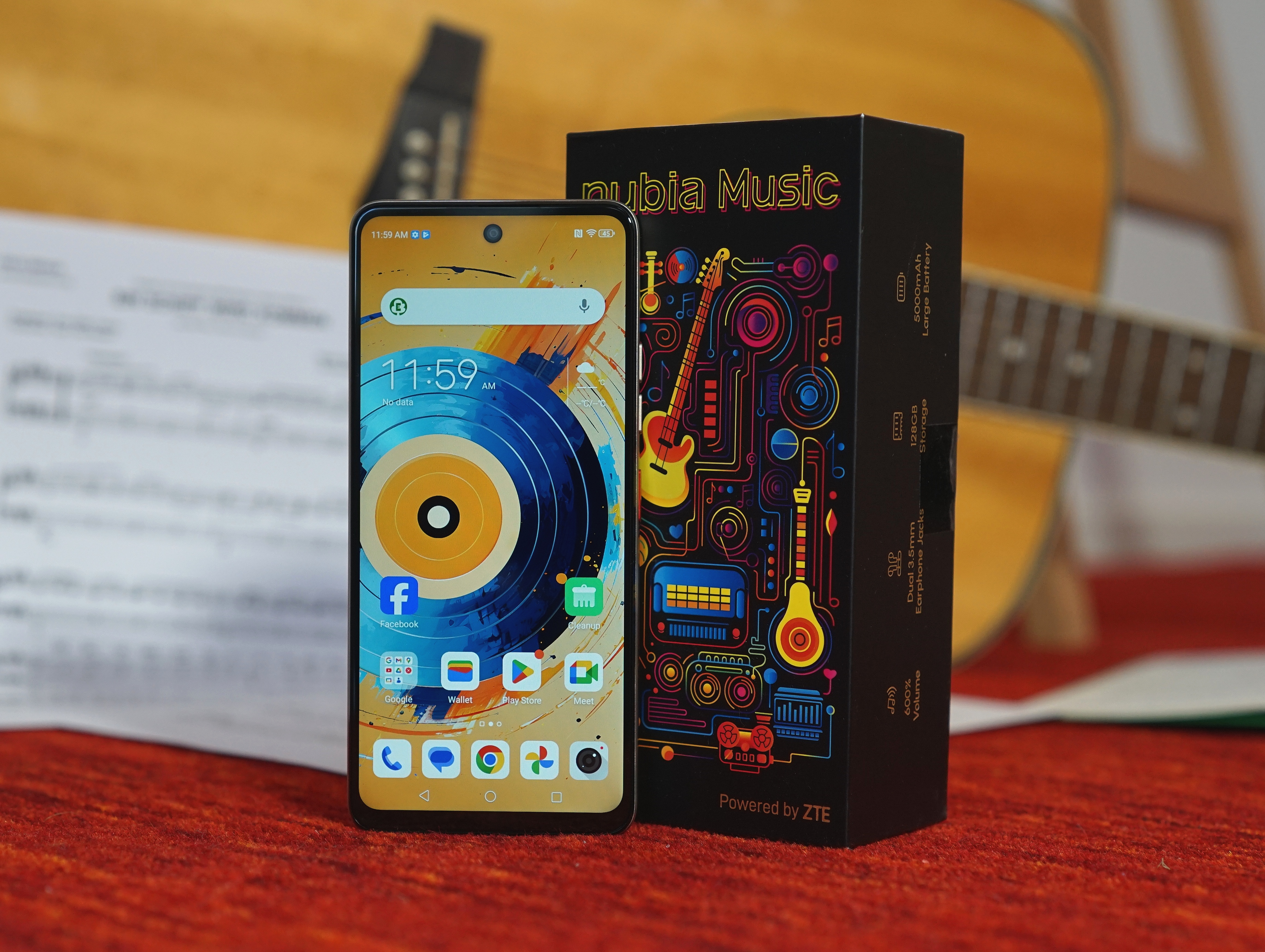 Test ZTE Nubia Music Smartphone – DJ-Phone im Pop-Art-Look mit Dual-Kopfhörerport