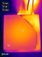 GMK EVO-T1 beim Stresstest (Oberseite)