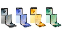 Heute gibt es auch viele offizielle Pressebilder aller Samsung Galaxy Z Flip6 Farben von mehreren Seiten zu sehen. (Bild via Passionategeekz, editiert)