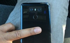 Das LG G6 wird offenbar auch in einem glänzenden Schwarz erhältlich sein.