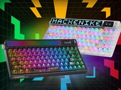 Machenike KT84: Tastatur mit zwei Displays