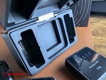 Geöffnetes Ladecase