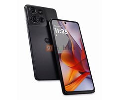 Das Moto G75 erhält ein modernisiertes Design mit randabfallendem Kameramodul. (Bildquelle: 91mobiles)