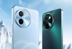 Das Vivo Y58 5G wird wahlweise in Hellblau oder in Dunkelgrün angeboten. (Bild: Vivo)