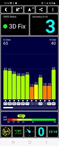 GPS Test: im Freien