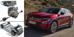 Renault spendiert seinem Elektro-Crossover Mégane E-Tech Electric verbesserte Elektromotoren.