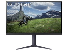 Der ist relativ LG UltraGear 32GS85QX unscheinbar gestaltet, aber schnell und groß (Bildquelle: LG)