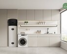So wird die neue Brauchwasser-Wärmepumpe mit flexiblen Installationsmöglichkeiten aussehen. (Bildquelle: Panasonic)