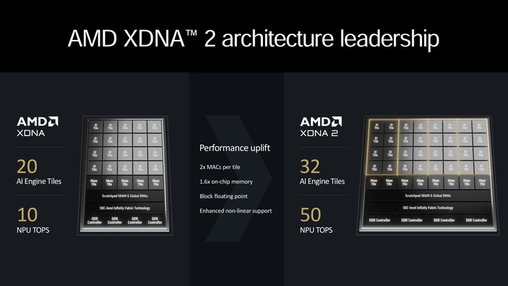 Übersicht AMD XDNA2 (Quelle: AMD)