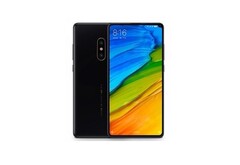 Das Mi Mix 2S mit Kamera im rechten oberen Winkel und untenrum reduziertem Rand.