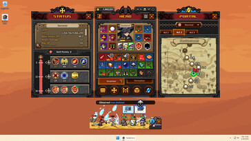 Im Bild: Ein Gameplay-Screenshot aus TBH: Task Bar Hero.