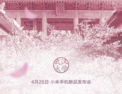 Xiaomi bittet zum Enthüllungstermin am 25. April, vermutlich für das Xiaomi Mi 6X (Mi A2)