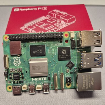 Der neue Raspberry Pi 5 bringt eine zusätzliche Markierung mit (Bildquelle: Sascha0815)