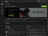 Updatehinweise für den Nvidia GeForce Game Ready Driver 561.09 in der Nvidia-App (Bildquelle: Own)