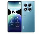 Das Redmi Note 14 Pro 4G erhält ein frisches Design mit abgerundetem Display. (Bildquelle: 91mobiles)